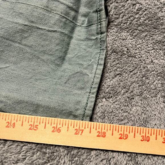 Levi’s 501 Jeans Mens 34 X30 Green Button Fly Straight Pants - Picture 10 of 11